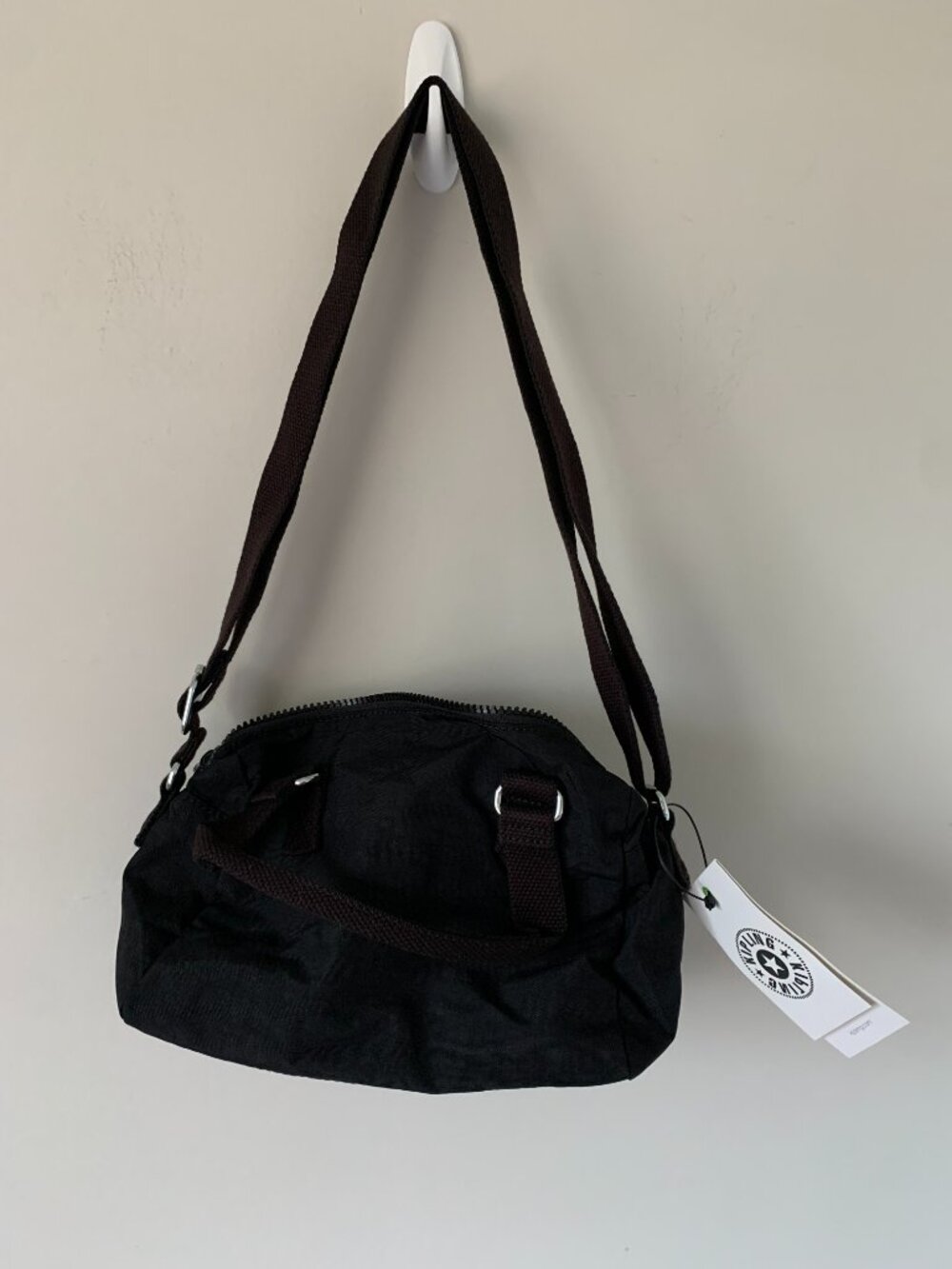 NWT - Kipling Folki Mini Handbag, Black Noir - Picture 3 of 6